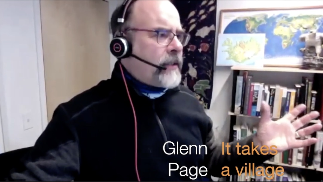 It takes a village: Glenn Page